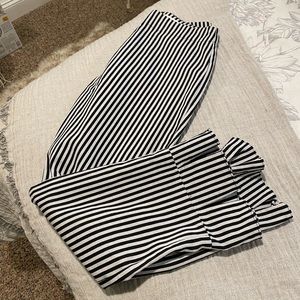 Grey Bandit (Wild Honey) Striped Pants